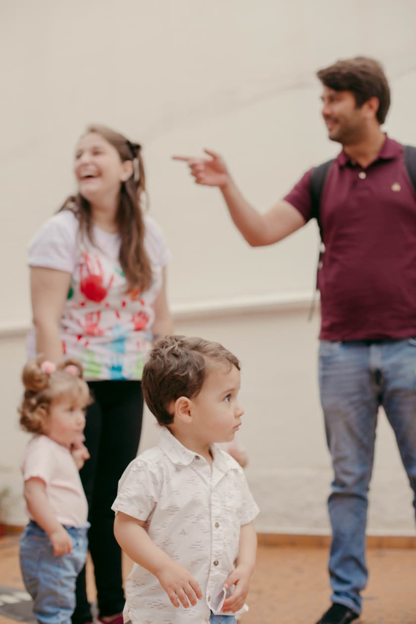 Famílias em encontro Ludique